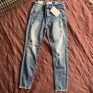 Eunina Clara High Rise Skinny Crop